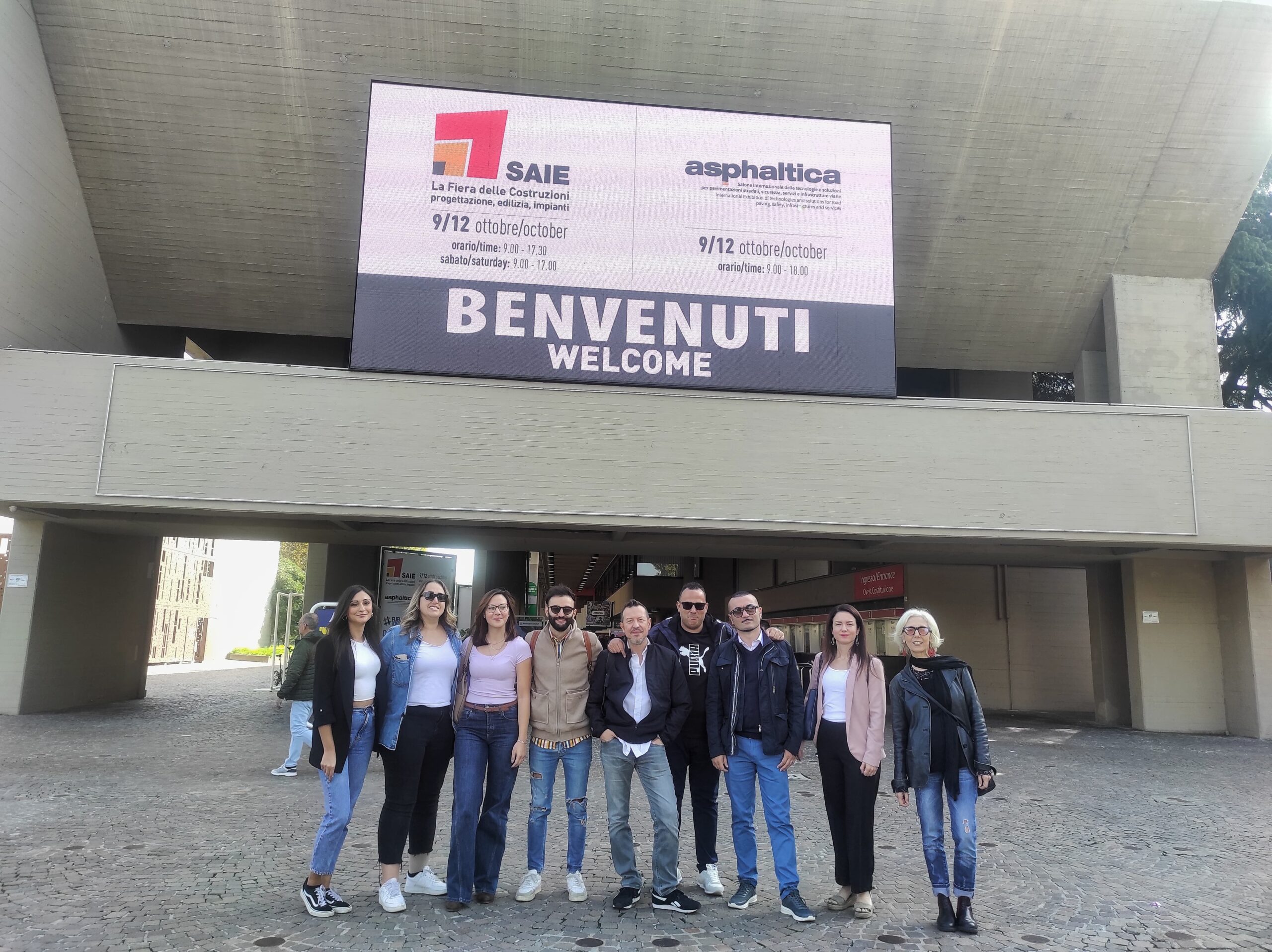 Delegazione Sintel Engineering SAIE 2024 Bologna